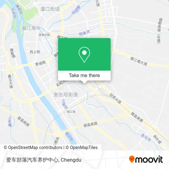 爱车部落汽车养护中心 map