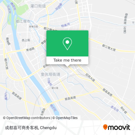 成都嘉可商务客栈 map