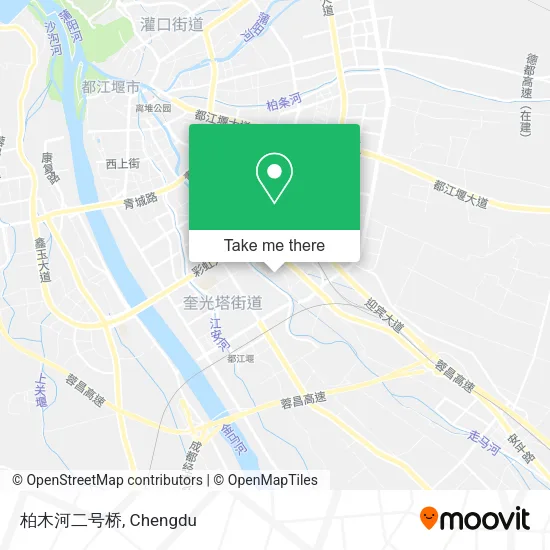 柏木河二号桥 map