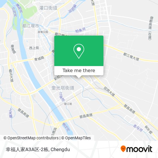 幸福人家A3A区-2栋 map