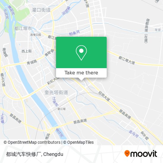 都城汽车快修厂 map