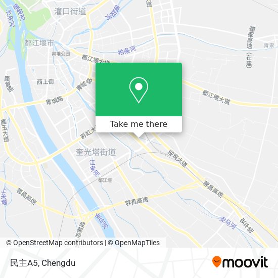 民主A5 map