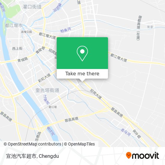 宣池汽车超市 map