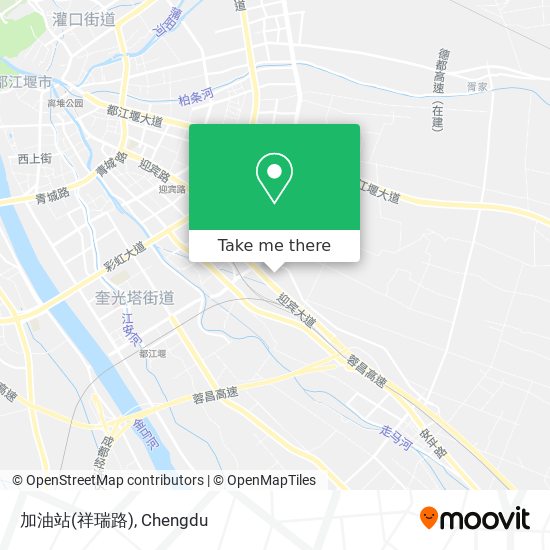 加油站(祥瑞路) map