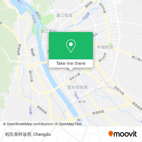 程氏骨科诊所 map