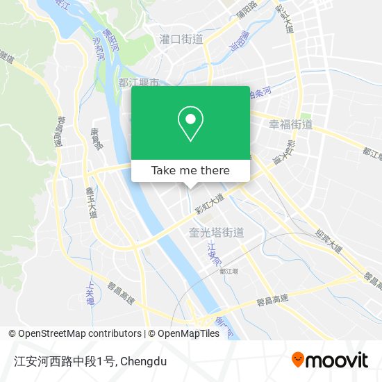 江安河西路中段1号 map