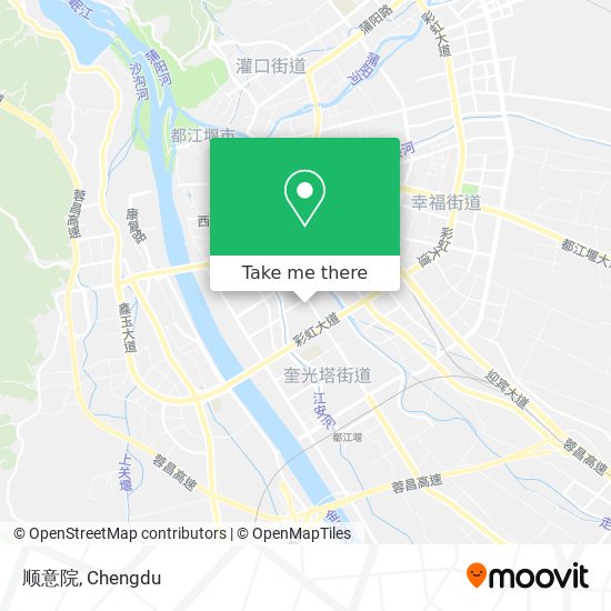 顺意院 map