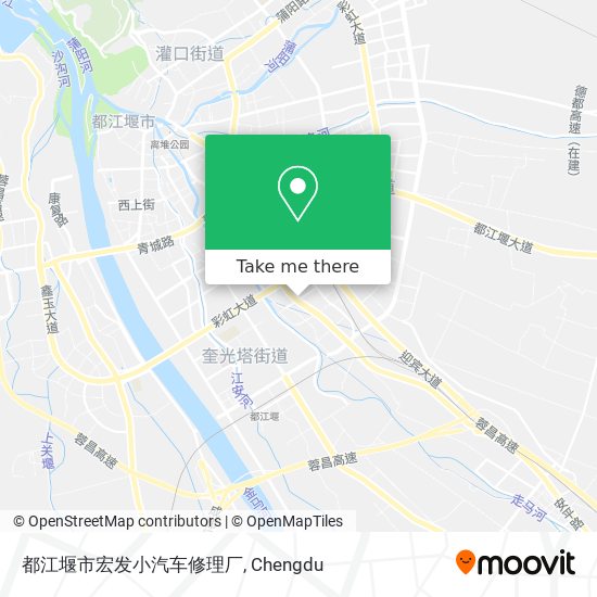都江堰市宏发小汽车修理厂 map