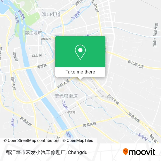 都江堰市宏发小汽车修理厂 map