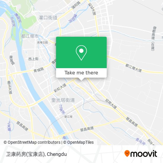 卫康药房(宝康店) map