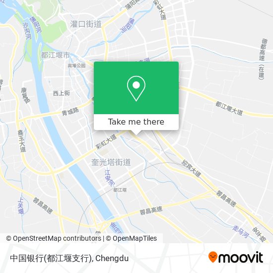 中国银行(都江堰支行) map