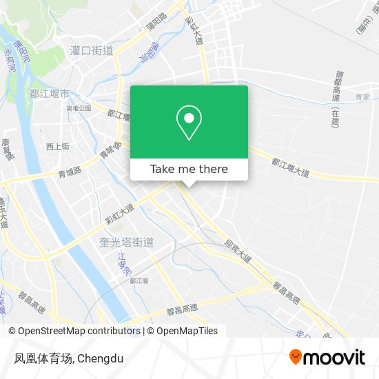 凤凰体育场 map