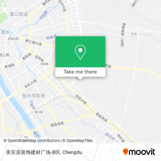 美安居装饰建材广场-B区 map