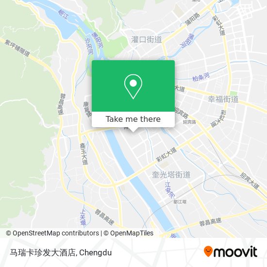 马瑞卡珍发大酒店 map