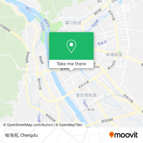银海苑 map