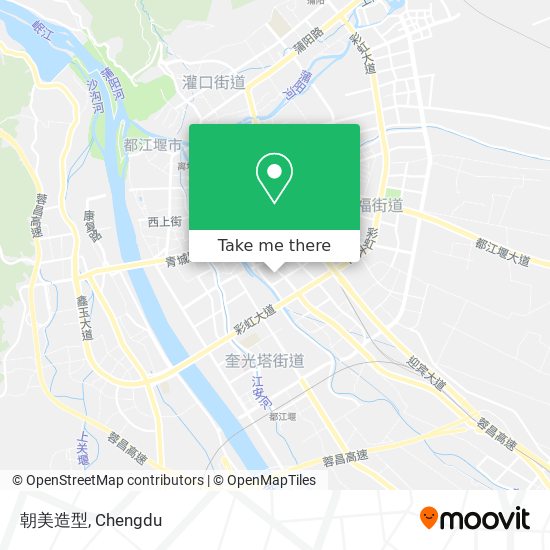 朝美造型 map
