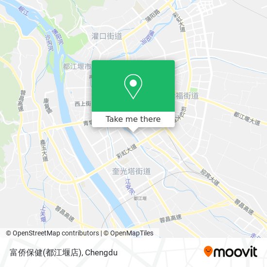 富侨保健(都江堰店) map