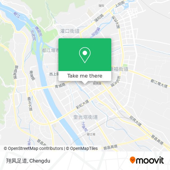 翔凤足道 map