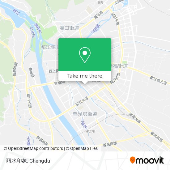 丽水印象 map