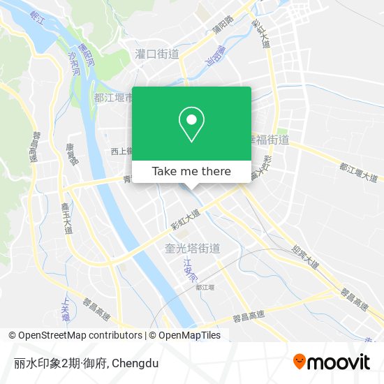 丽水印象2期·御府 map