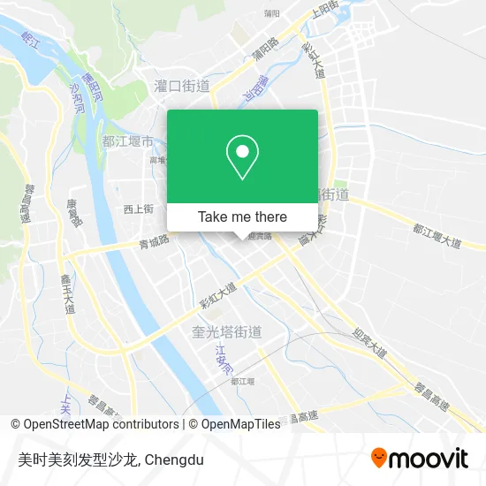 美时美刻发型沙龙 map