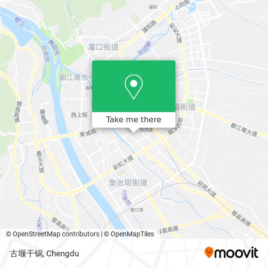 古堰干锅 map