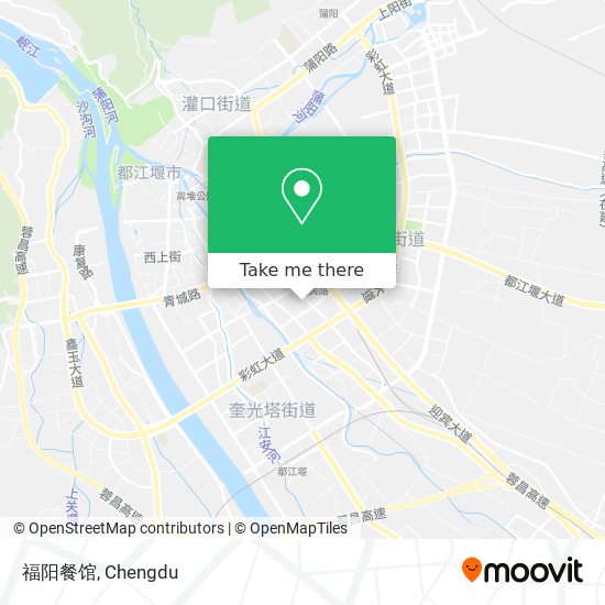 福阳餐馆 map