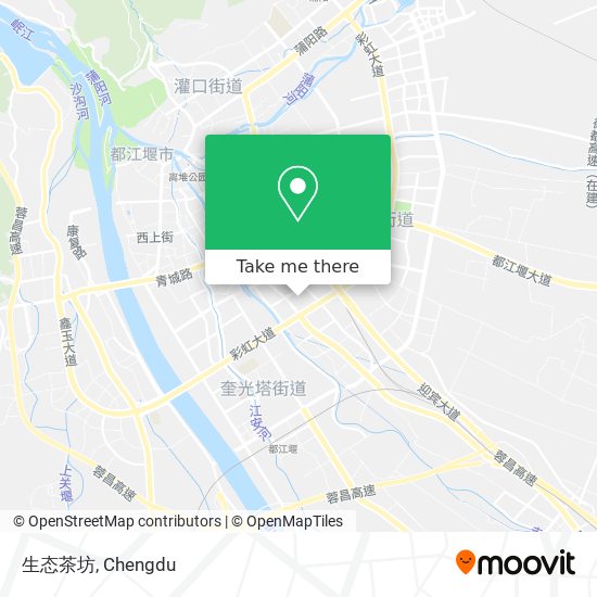生态茶坊 map