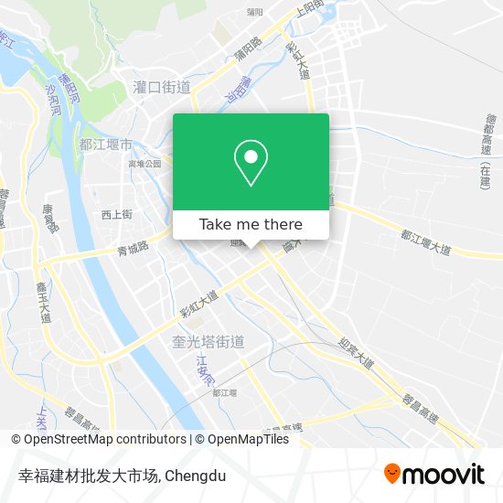 幸福建材批发大市场 map