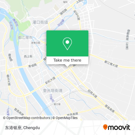 东港银座 map