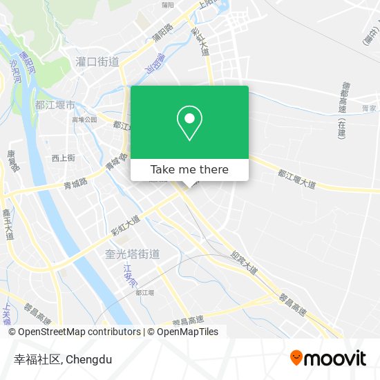 幸福社区 map