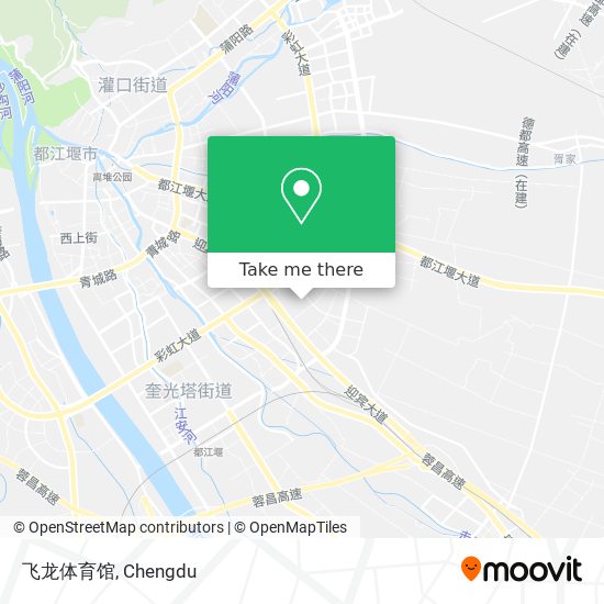 飞龙体育馆 map