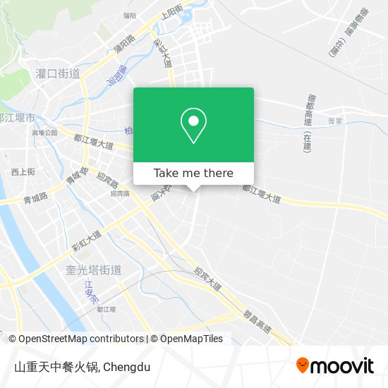 山重天中餐火锅 map