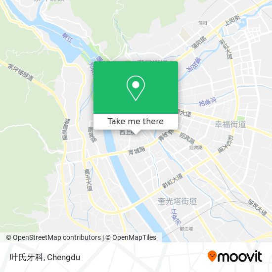 叶氏牙科 map