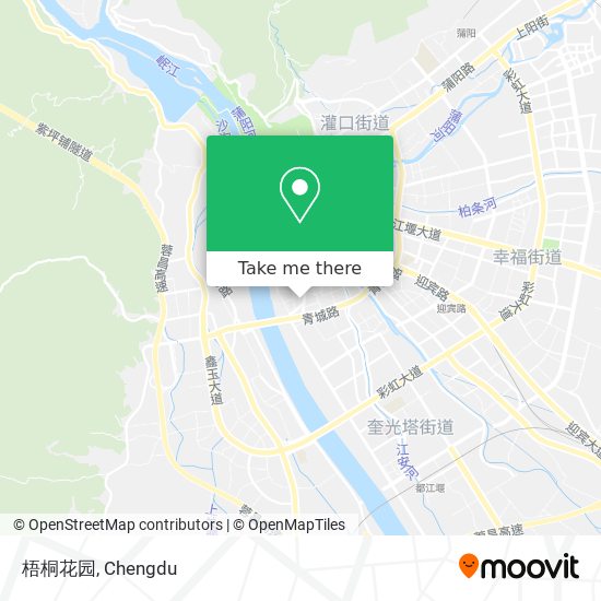 梧桐花园 map