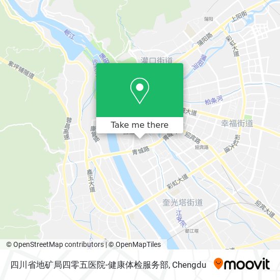 四川省地矿局四零五医院-健康体检服务部 map