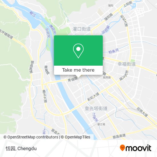 恬园 map