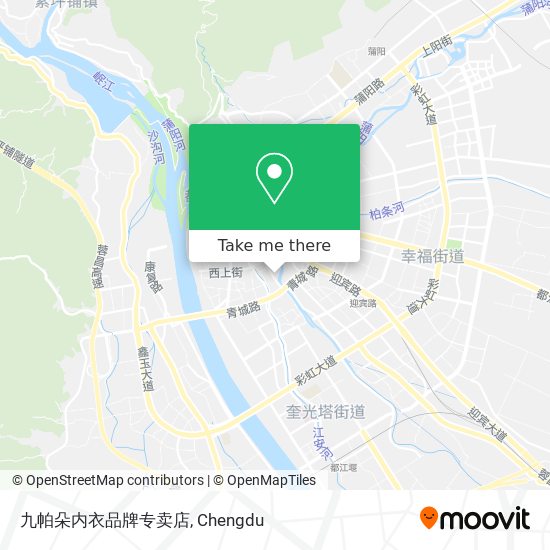 九帕朵内衣品牌专卖店 map