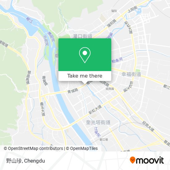野山珍 map