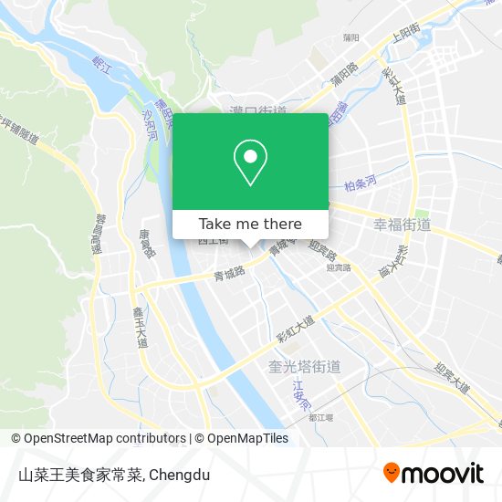 山菜王美食家常菜 map