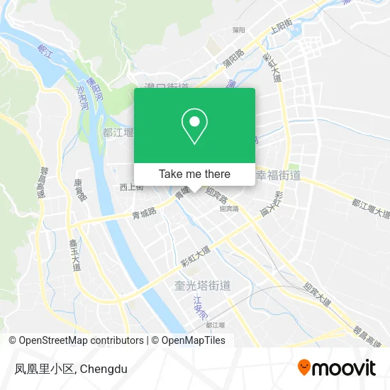凤凰里小区 map