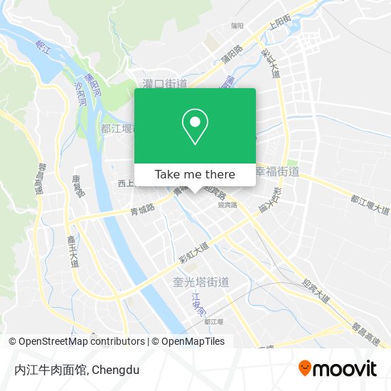 内江牛肉面馆 map