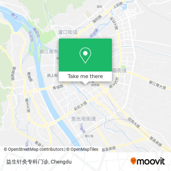 益生针灸专科门诊 map