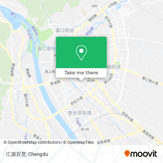 汇源百货 map