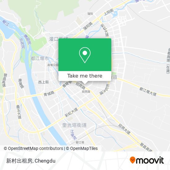 新村出租房 map