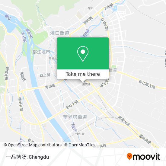 一品菌汤 map