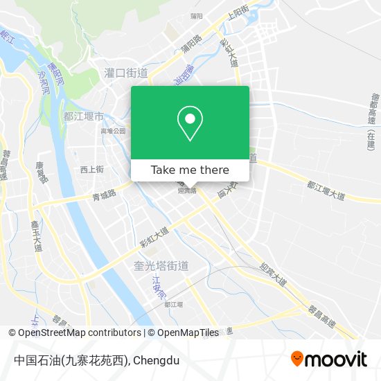 中国石油(九寨花苑西) map