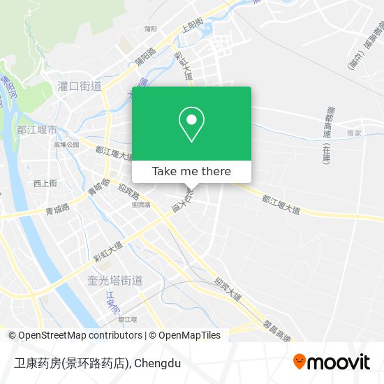 卫康药房(景环路药店) map