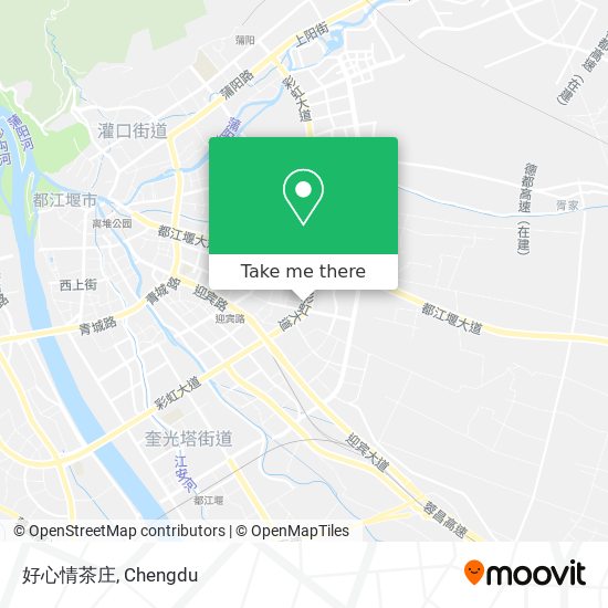 好心情茶庄 map