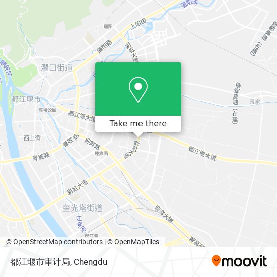 都江堰市审计局 map